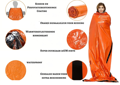Sac de couchage de survie – votre compagnon fiable dans des conditions extrêmes