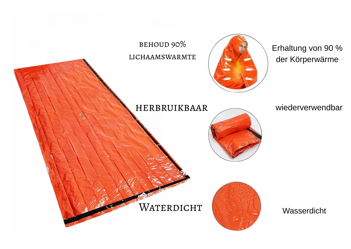 Sac de couchage de survie – votre compagnon fiable dans des conditions extrêmes