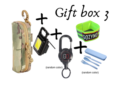 Le coffret cadeau Gozyno « Toujours prêt » 🎁