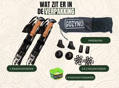 complete set voor directe wandeling 