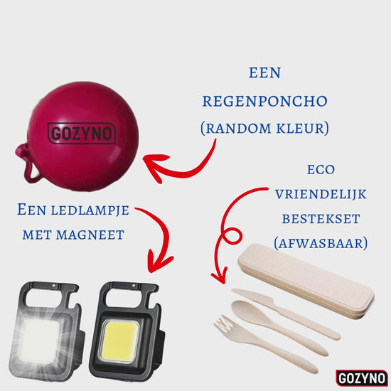 Gratis extra´s bij de Gozyno Easywalker